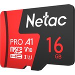 Носитель информации Netac P500 Extreme PRO 16GB MicroSDHC V10/U1/C10 up to ...