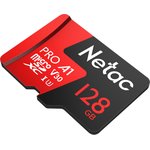 Носитель информации Netac P500 Extreme 128GB Pro MicroSDXC V30/A1/C10 up to ...