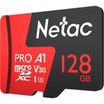 Носитель информации Netac P500 Extreme PRO 128GB MicroSDXC V30/A1/C10 up to ...