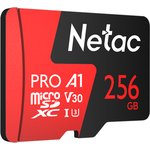 Носитель информации Netac P500 Extreme PRO 256GB MicroSDXC V30/A1/C10 up to ...