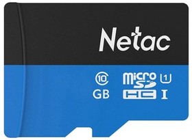 Фото 1/7 Носитель информации Netac P500 Standard 8GB MicroSDHC C10 up to 20MB/s, retail pack card only