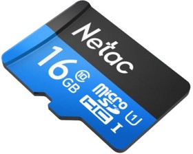 Фото 1/10 Носитель информации Netac P500 Standard 16GB MicroSDHC U1/C10 up to 90MB/s, retail pack card only
