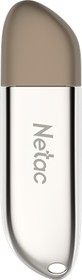 Фото 1/10 Флешка USB NETAC U352 64ГБ, USB2.0, серебристый [nt03u352n-064g-20pn]