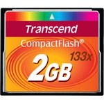Карта памяти 2Gb Compact Flash Transcend 133x (TS2GCF133)