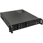 Серверный корпус ExeGate Pro 2U480-HS06  RM 19", высота 2U, глубина 480, БП 1200ADS, 6xHotSwap, USB