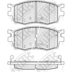 PN0435 PN0435 Колодки тормозные передние HYUNDAI Accent ...