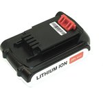 Аккумулятор для электроинструмента Black & Decker LB20 20V 2.0Ah Li-Ion