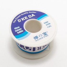 Припой-катушка Keda 0.3 мм Sn 63% Pb 37%