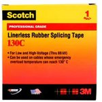 130C-1x15FT, Adhesive Tapes 1"X15' RUBBER TAPE 2ESA 24/CS LINERLESS