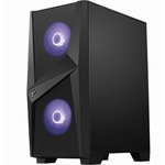 Корпус MSI MAG FORGE 100M Mid-Tower, ATX, 2xUSB 3.2, Audio I/O, 2x120mm RGB Fan ...