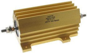 HS100 12R F, Wirewound Resistors - Chassis Mount 100W 12 Ohms 1%