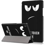 Чехол IT BAGGAGE для планшета SAMSUNG Galaxy Tab A7 10.4 2020 T505/T500/T507 черный с рисунком ITSSA7104-7