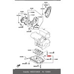 HE0310404, Пробка сливная двигателя, Mazda3 (BK) 1,6