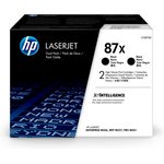 CF287XD, Картридж HP 87X лазерный увеличенной емкости упаковка 2 шт (2*18000 стр)