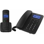 Радиотелефон Alcatel M350 Combo RU, черный [atl1421262]