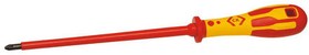 Фото 1/2 T49143-2200, Pozidriv Insulated Screwdriver, PZ2 Tip, 200 mm Blade, VDE/1000V, 320 mm Overall