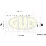 GCS272914, Пружина зад renault clio 1.2-1.9d/dti 98