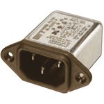RIX0142P, 1A, 250 V ac/dc Screw Mount IEC Inlet Filter RIX0142P, Pin
