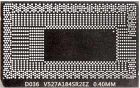Трафарет для процессора SR2EZ, по размеру чипа 0.4мм