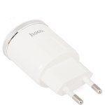 Блок питания (сетевой адаптер) HOCO C37A с 1 USB портом 2,4A кабель Apple pin в ...