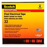 22-1/2X36YD, Adhesive Tapes 1/2" HEAVY-DUTY BLK