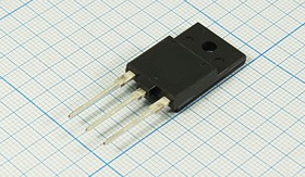 Фото 1/2 Транзистор BUH517, тип NPN, 60 Вт, корпус ISO-WATT218 ,ST