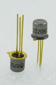 Фото 1/2 Транзистор КТ208Г, тип PNP, 0,2 Вт, корпус КТ-1-17 ,[2Т208Г]