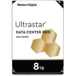 HUS728T8TALE6L4, Жесткий диск, HDD WD SATA Server 8Tb Ultrastar 7200 6Gb/s 256MB ...