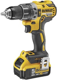 Фото 1/5 DCD791P2-QW, XR Keyless 18V Cordless Drill Driver Li-Ion, Euro Plug