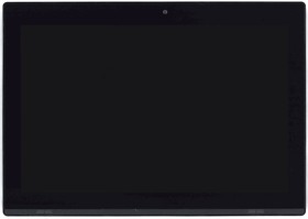 Фото 1/2 Дисплей (матрица + тачскрин + аккумулятор) для Lenovo Miix 320 черный с рамкой (зеленый шлейф)