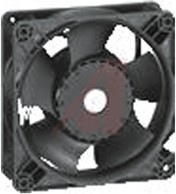 4114N/2X, Axial Fan DC Ball 119x119x38mm 24V 3200min sup -1 /sup  168m³/h 3-Pin Stranded Wire
