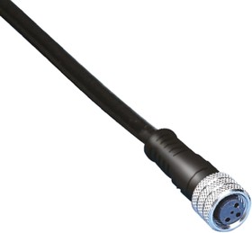 1200270129, Straight Female M8 to Unterminated Sensor Actuator Cable, 5m