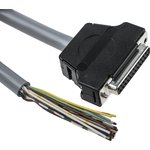 NEBV-S1G25-K-5-N-LE25-S6, Cable, NEBV Series, For Use With Multi Pin Plug Connection