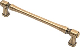 Ручка-скоба, 160 мм, античная бронза RS-124-160 AB