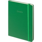 Ежедневник недатированный зеленый, А5 136 л., Diary, ATTACHE