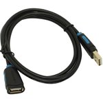 Кабель-удлинитель Vention USB 2.0 AM/AF - 1 м (CBCBF), Кабель-удлинитель Vention ...