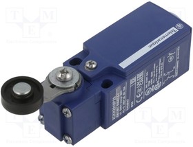 XCKN2918P20, Limit switch; lever R 35,5mm, plastic roller O19mm; NC x2; 10A