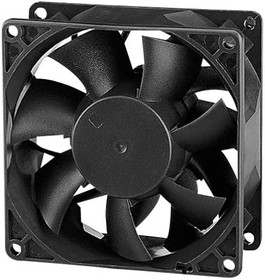 Фото 1/2 PMD2409PMB3-A.(2).GN, DC Fans Axial Fan, 92x92x38mm, 24VDC, 91.7CFM, 0.43"H2O, Ball, Wire, Auto Restart