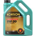 KS00022, 5W-30 FULL SYNTHETIC A3/B4 4л (синт. мотор. масло.)