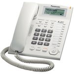 Panasonic KX-TS2388RUW (белый) {индикатор вызова,повторный набор последнего ...