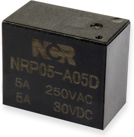 NRP05-A-05D, Реле 1 замык. 5VDC, 5A/250VAC SPST-NO