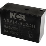 NRP-14-A-12D-H, Реле 1 замык. 12VDC, 16A/250VAC SPST-NO