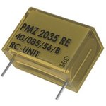 PMZ2035RE6100K150R30, PMZ2035 Paper Capacitor, 440 V ac, 1000V dc, ±10%, 100nF ...