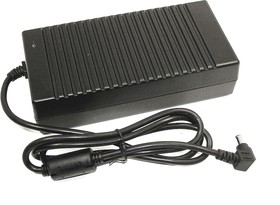 Фото 1/3 Блок питания (сетевой адаптер) для монитора и телевизора 19V 9.59A 180W 6.5x4.4 мм с иглой OEM черный, с сетевым кабелем
