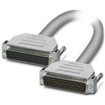 2302308, Female 50 Pin D-sub to Male 50 Pin D-sub Serial Cable, 3m