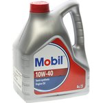 Масло моторное MOBIL Engine Oil 10W-40 полусинтетическое 4 л 155098