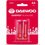 .5029750, Элемент питания Daewoo LR6 ENERGY Alkaline 2021 BL-2 (кратно 2)