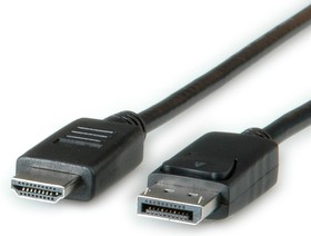 11.04.5783-10, Male DisplayPort to Male HDMI, PVC Cable, 4.5m
