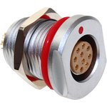 CCM3S1/10, Circular Connector, 10 Contacts, Panel Mount, Socket, Female, IP68 ...