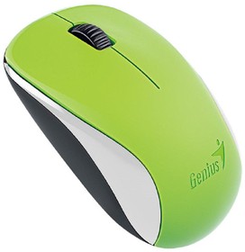 31030016404, Мышь компьютерная Genius NX-7000,беспроводная,1600 DPI,USB,2.4 GHz. зеленый